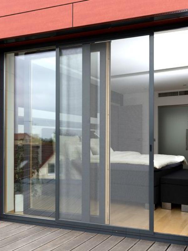 Instalované francouzské okno